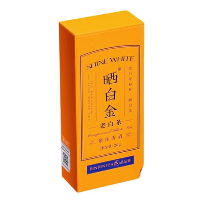 品品香晒白金紧压寿眉20g