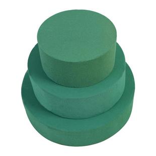 圆形花泥小香风专用抱抱桶花泥块插花底座海绵鲜花泥泡沫花束材料