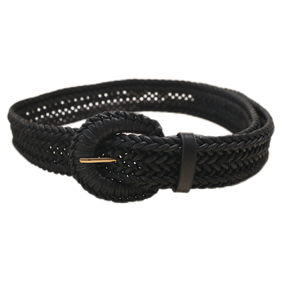 民族风纯色简约百搭腰带