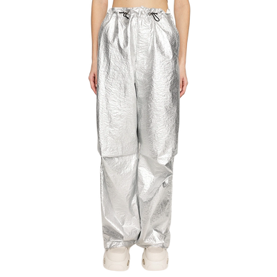 SLYY2K朋克光泽感抽绳束脚休闲裤