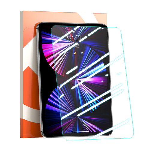 酷图适用2022ipadpro钢化膜2021平板air5/4/6全屏10.2寸11/12.9苹果10.5磁吸类纸膜3/2mini6屏幕2020保护膜10