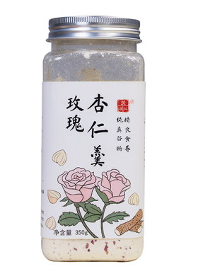 玫瑰杏仁粉无大米无豆粉无蔗糖