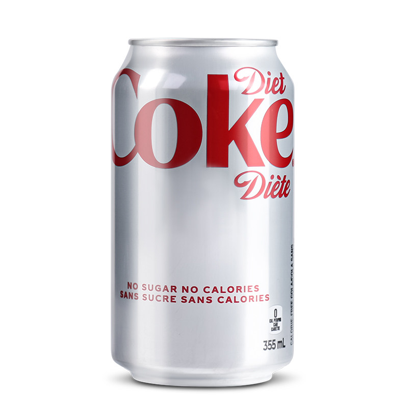 北美加拿大进口Coke Diet可口可乐无糖版无卡路里健怡/墨西哥版
