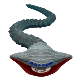 深海迷航巨兽海怪模型格兰玛雅蓝色布鲁食海者利维坦可动玩具摆件