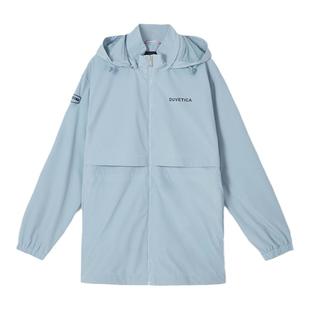 DUVETICA 春季运动户外女休闲时尚中长款连帽夹克外套VDWJG0234