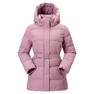 法国LAFUMA乐飞叶户外冬季鹅绒羽绒服女士松紧腰防风拒水保暖外套