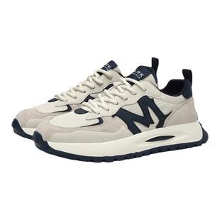 马克华菲阿甘鞋男2026冬季新款休闲运动鞋子男增高透气男鞋跑步鞋