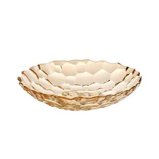 上新格水果盘玻璃盘子网红果盘现代客厅创意家用茶几零食坚果