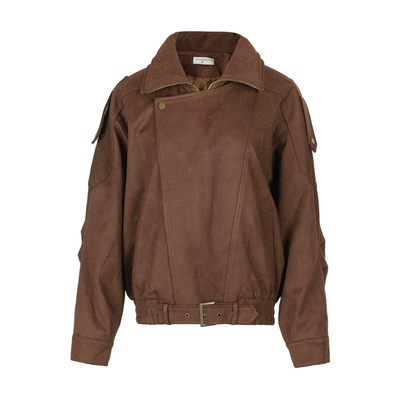 许靖韵同款CLOUDSEASON夹克外套麂皮夹克谷仓夹克外套女2026新款