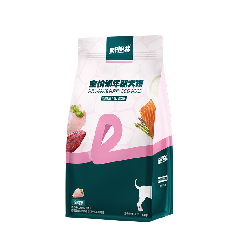 派得丛林幼年期犬粮5斤装
