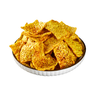 巨大一包云南农科院苦荞片荞麦锅巴脆片麻辣休闲解馋零食小吃大袋