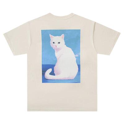 街头潮牌RIPNDIP漂亮小猫短袖T恤