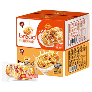 南星水果披萨肉松披萨面包490g