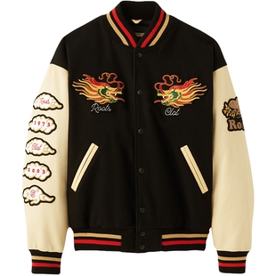 【CLOT 】CLOT x ROOTS联名 棒球夹克 陈冠希主理