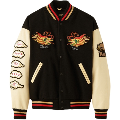 【CLOT】CLOTxRoots皮夹克