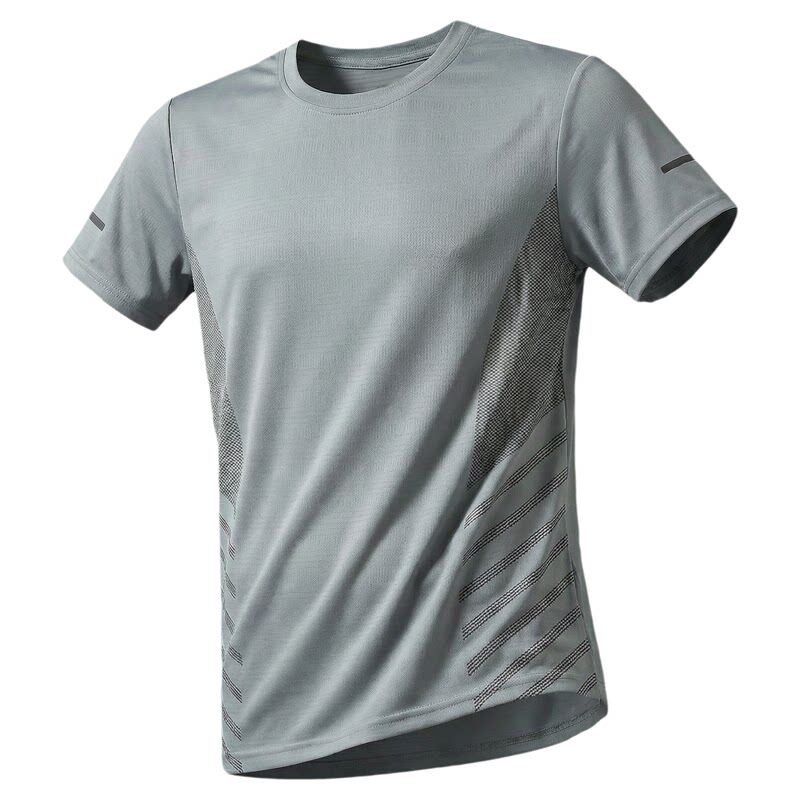 速干t恤男冰丝夏季薄款网眼运动短袖半袖健身衣服跑步服新款上衣