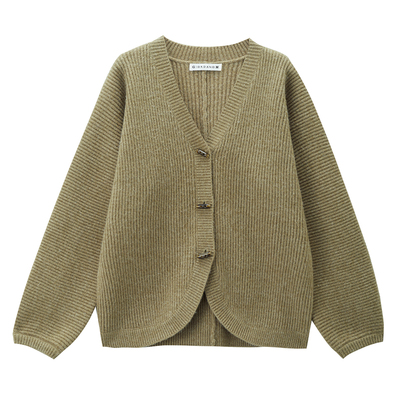 Giordano/佐丹奴V领开衫针织衫