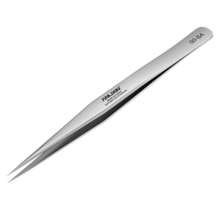 安立信高端精密无磁不锈钢镊子SA手机维修工具飞线夹子特尖头加厚