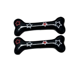 好运正在派送 保持好心情~骨头星星一字夹侧边刘海鸭嘴夹发饰女