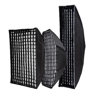 格栅柔光箱通用保荣口八角长条形蜂巢网格灯箱深口深抛方形柔光罩