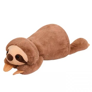 aurora趴趴树懒毛绒玩具仿真狐狸公仔小浣熊玩偶鳄鱼抱枕儿童礼物