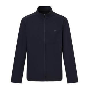 【防泼水】GOLDEN BEAR/金熊 新款男装防污立领加绒软壳夹克外套