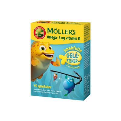 挪威Mollers沐乐思深海鱼油果冻
