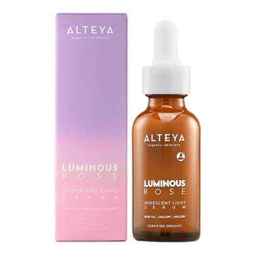 Alteya爱蒂娅玫瑰发光幻采透亮精华30ml玫瑰精油提亮保湿柔软舒缓