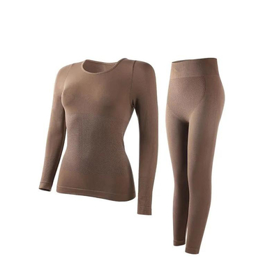 羊毛保暖内衣女套装秋衣秋裤收腹