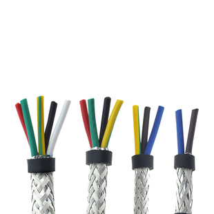 RVVP屏蔽音频线信号控制纯铜线2芯3芯4芯5芯0.3 0.5 0.75/1平方