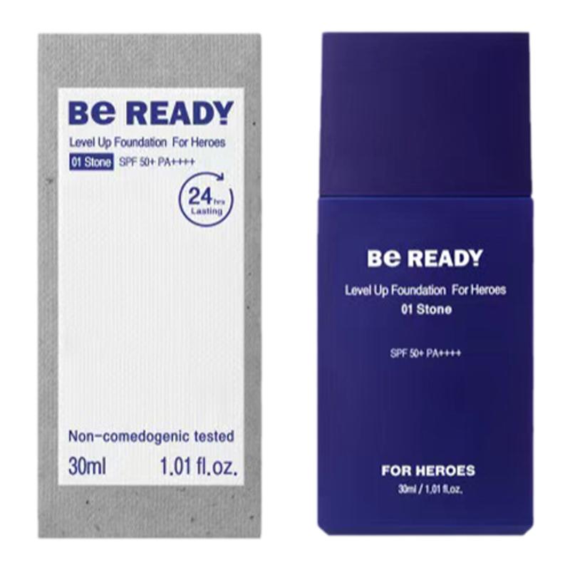 现货beready小蓝罐男士粉底液