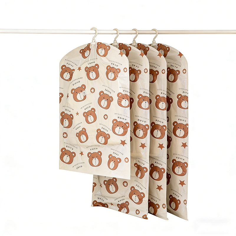 太力羽绒服专用收纳袋真空压缩袋衣服防尘罩大衣挂式衣物衣柜神器