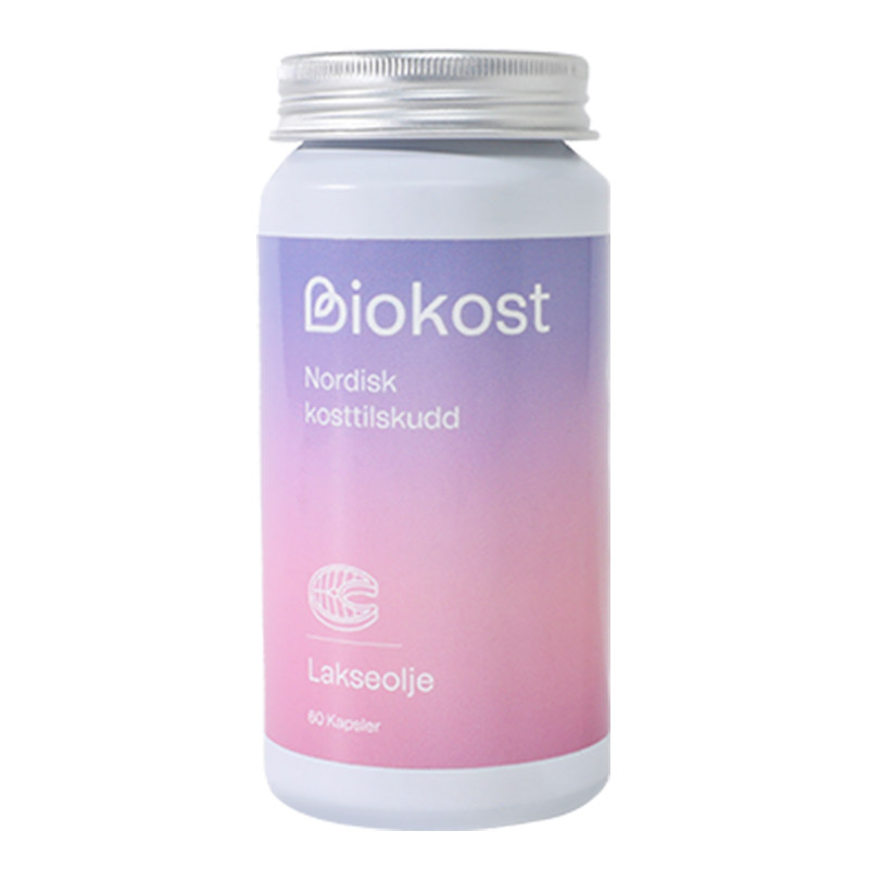 Biokost挪威进口三文鱼油omega3成人润白靓美肤深海鱼油软胶囊epa