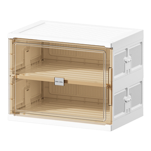 车载鞋盒后备箱收纳用品透明小鞋柜车内车尾鞋子整理放球鞋鞋架子