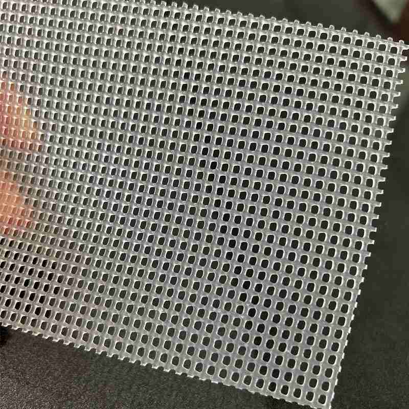 PP/PET9目塑料网格加厚方孔2mm过滤网片盒子分层垫网支撑网