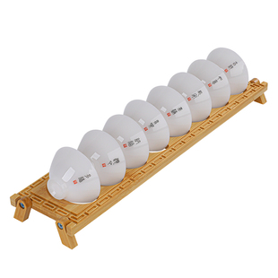 德化璞玉白瓷功夫喝茶杯8只套装陶瓷斗笠杯压手杯带杯架茶具礼品