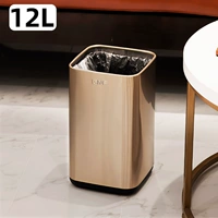 Квадратная нержавеющая сталь-хэмпань-золото 12л