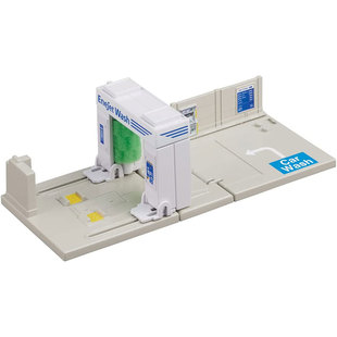 日本TOMICA多美卡城镇仿真情景模型玩具 ENEOS加油站自驾游洗车场