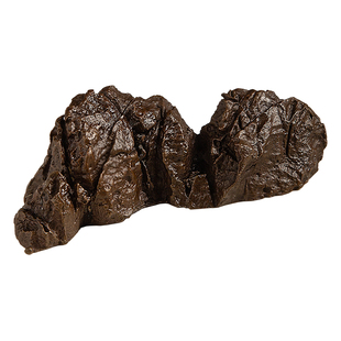 石山小摆件 现代新中式禅意山摆件复古镇纸笔架 家居书房装饰品