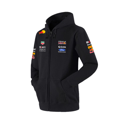2026红F1牛车队服赛车服开衫卫衣