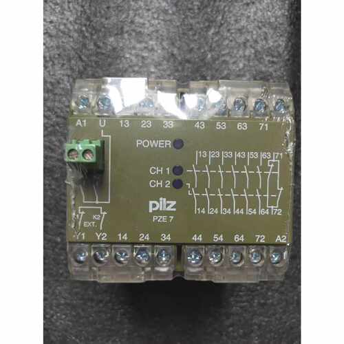 议价474050皮尔兹安全继电器pilzpze76S未可维修