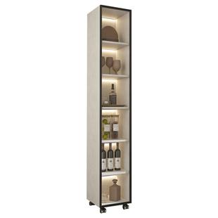 新款厨房冰箱置物架多功能储物窄柜收纳柜一体靠墙收纳神器省空间