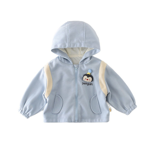 韩版时髦帅气男宝宝春装套装春季洋气小童休闲上衣T恤外套裤子1岁