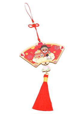 大闹天宫福运齐天孙悟空木质挂件
