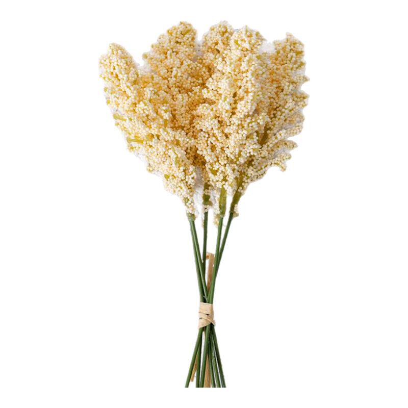 小清新仿真假花泡沫塔松花艺装饰品韩式家居桌面摆设摄影道具摆件