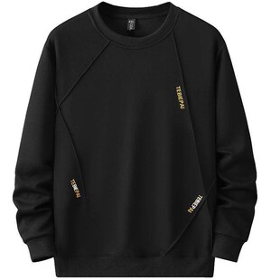 350斤10XL菱形卫衣男棉适合肚子胖腰粗上衣加肥加大2026新款春秋