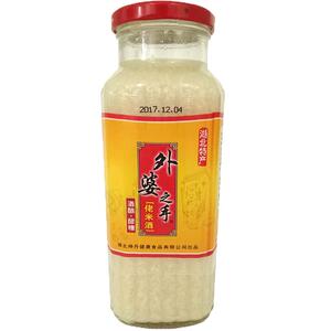 神丹米酒外婆之手甜米酒月子酒酿880ml2瓶甜酒酿孝感米酒醪糟罐头