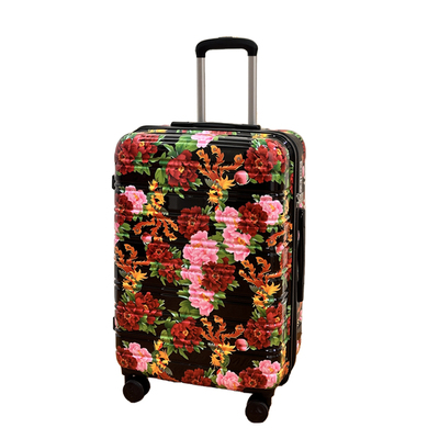 Virgin/维珍行李箱艺术插画大东北方花开富贵独特印花登机旅行箱