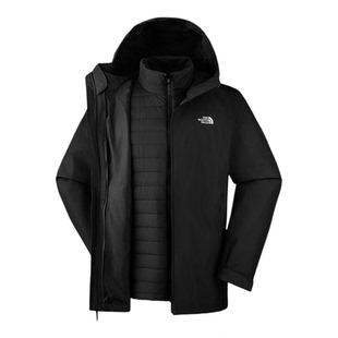 TheNorthFace北面男士25秋冬新款户外防水棉内胆三合一冲锋衣8FHW