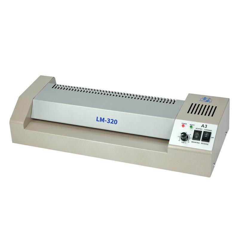 雷盛铁壳塑封机照片相片过塑机塑封膜家用小型a4办公过胶机LM-320办公文件商用冷裱热裱覆膜机a3商用过塑机